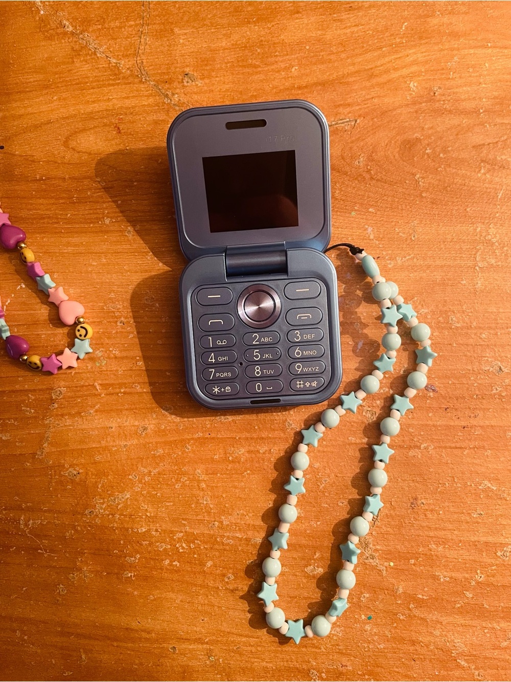 Compact Flip Mobile Phone - Blue 🩵